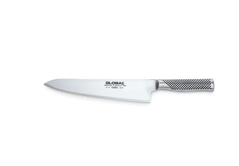 Global 24Cm (9.5") Heavy-Duty Cook’S Knife For Versatile Cutting Tasks 1
