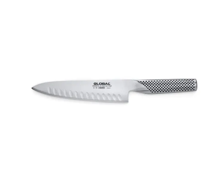 Global Fluted Cook’S Knife – 7-Inch Balanced Chef’S Knife 1
