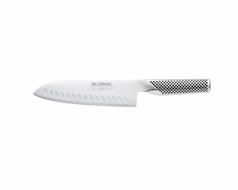 Global Fluted Santoku Knife – 7-Inch All-Purpose Japanese Chef’S Knife 1