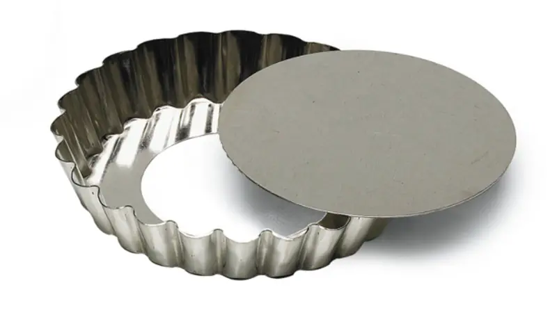Gobel Deep Fluted Quiche Pan – 5.5" Diameter × 0.9" Height (14 × 2.5 Cm) 1