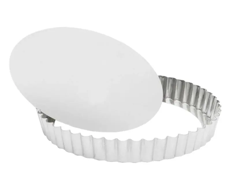 Gobel Medium Fluted Quiche Tin – 9.5" Diameter × 1" Height (24 × 2.5 Cm) 1