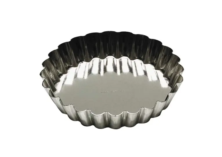 Gobel Mini Fluted Tart Pan – 2.8" Diameter × 0.4" Depth (7 × 1 Cm) 1