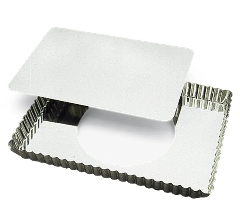 Gobel Rectangular Fluted Tart Dish – 11.5" × 8" × 1" (29 × 20.5 × 2.5 Cm) 1