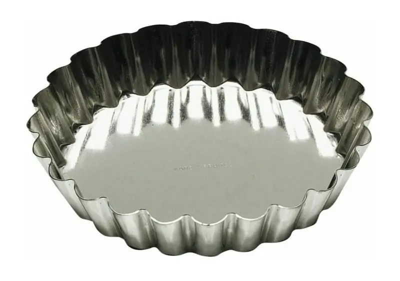Gobel Tiny Fluted Tart Mold – 2.4" Diameter × 0.4" Depth (6 × 1 Cm) 1