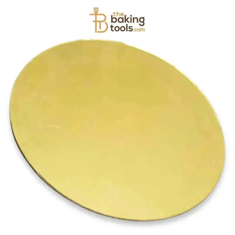 Gold-Printed Mdf Cake Board For 250G Cakes – Fits 7×7 Inch Packaging 1
