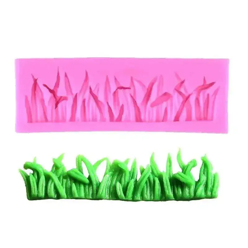 Grass-Textured Silicone Fondant And Gum Paste Mold 1
