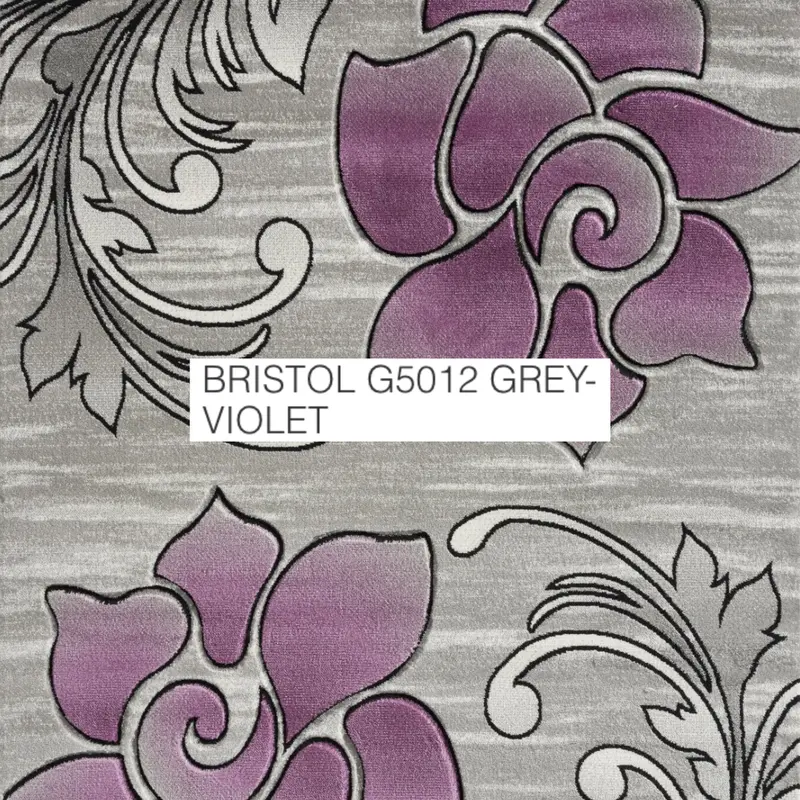 Grey Living Room Area Rug – Elegant Neutral Floor Covering G5012 1