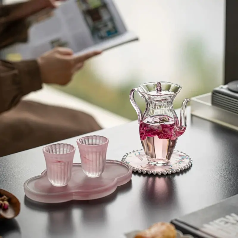 Hanami Suiren Botanical Glass Teaware Ensemble 1