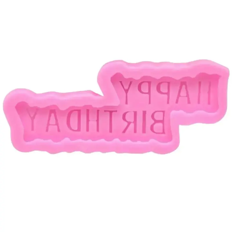 ‘Happy Birthday 2’ Silicone Fondant Mould – Precision Gum Paste & Sugar Craft Tool 1