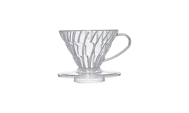 Hario V60-01 Plastic Dripper – Clear Design For Pour-Over Brewing 1