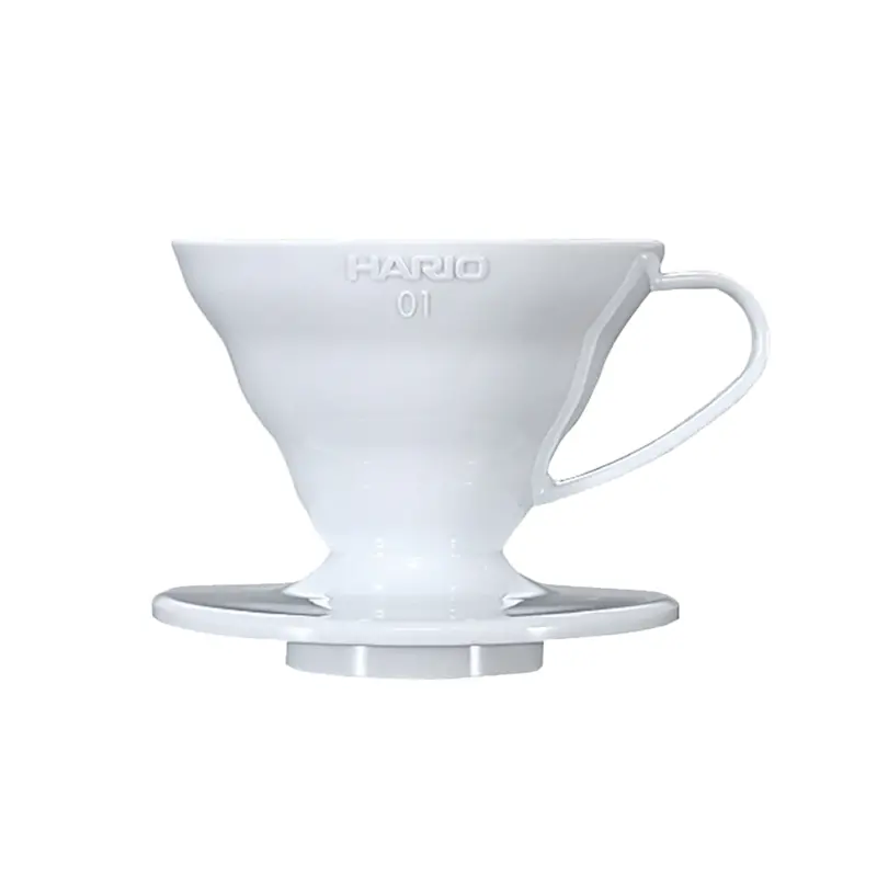 Hario V60 Plastic Dripper – Size 01, White 1