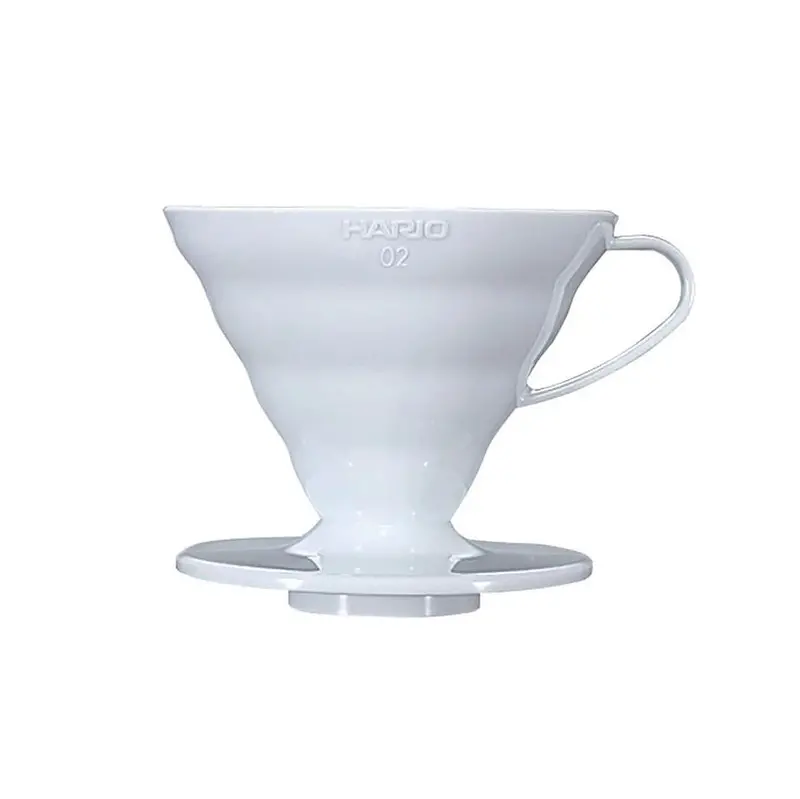 Hario V60 Plastic Dripper – Size 02, White 1