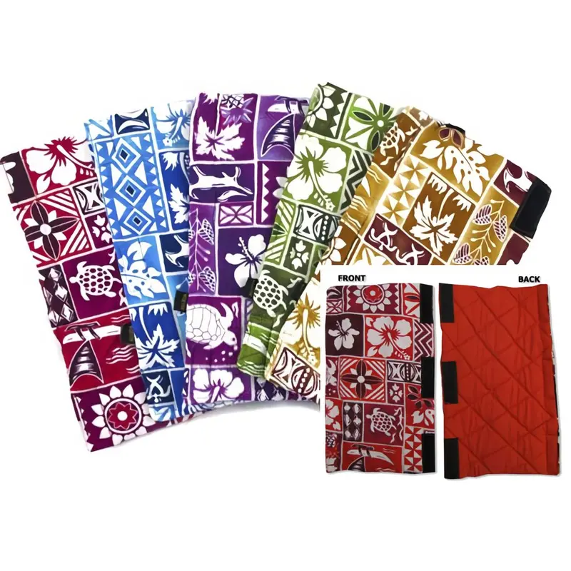 Hawaiian-Print Refrigerator Handle Cover – Four Tropical Colorways 1