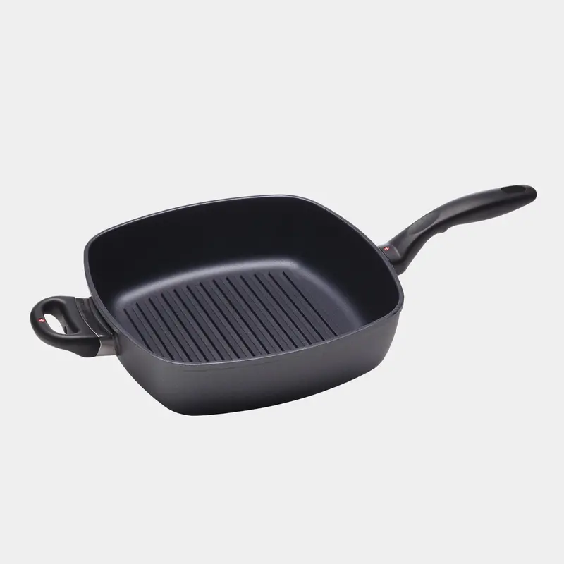 Hd Nonstick Deep Square Grill Pan – 11" X 11" 1