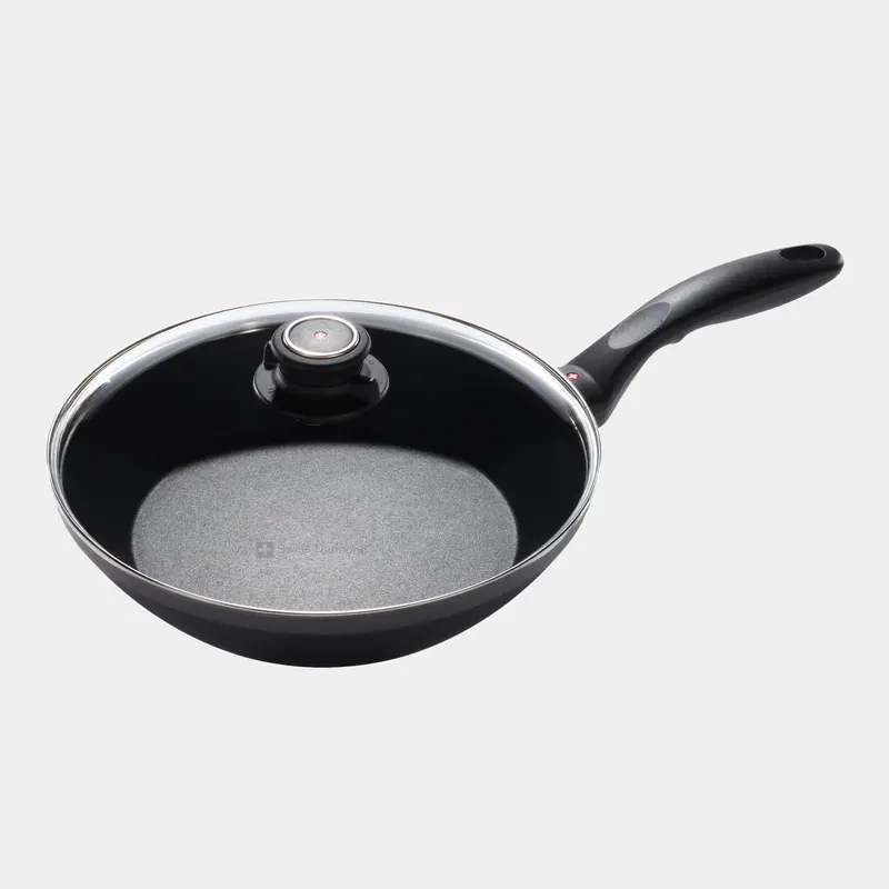 Hd Nonstick Induction-Ready Stir-Fry Pan With Glass Lid 1