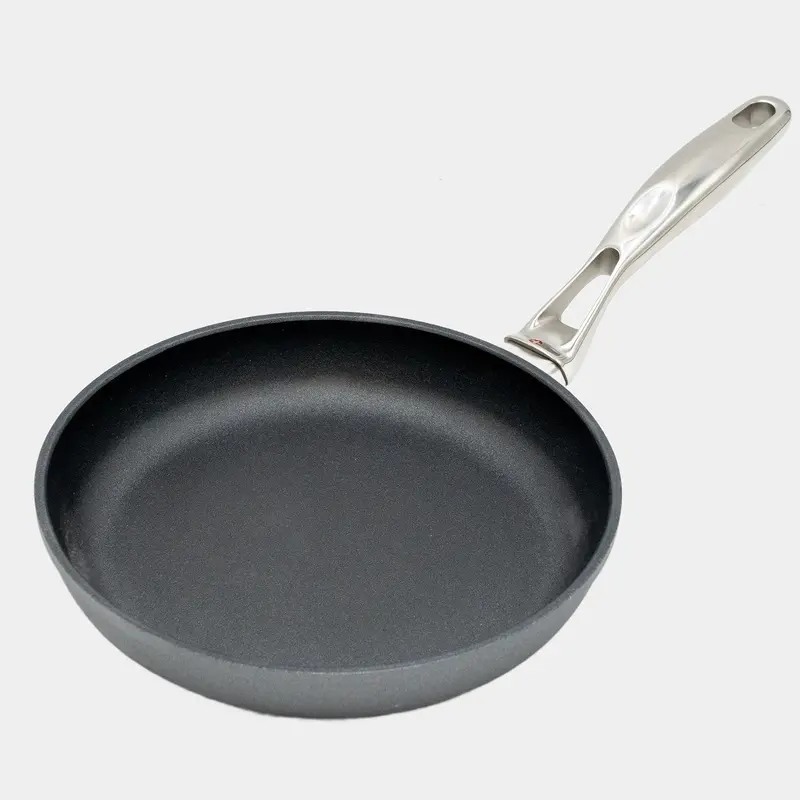 Hd Stainless-Handled Nonstick Fry Pan – Oven-Safe Design 1
