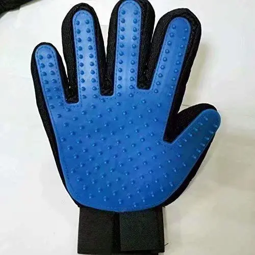 Healthy Clubs Pet Grooming Glove – Reusable Massage Brush For Dogs And Cats – Gentle Hair Removal Tool 1