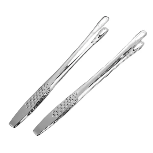 Heat-Resistant Korean Bbq Table Tongs – 14 Inch 1