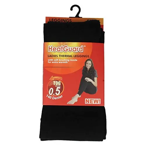 Heatguard Thermal Leggings For Women – Black Sk134 Base Layer For Cold-Weather Comfort 1