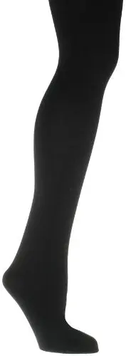 Heatguard Women’S Black Thermal Tights – 140 Denier, 0.5 Tog Brushed Inner Warmth 1