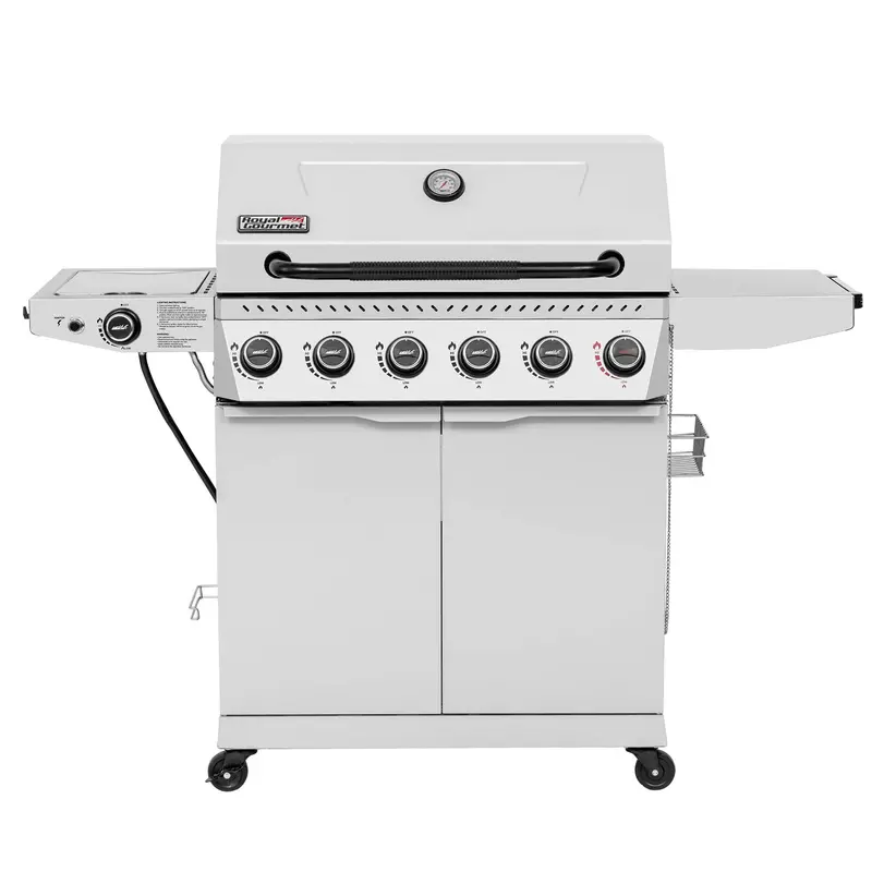 Heavy-Duty 6-Burner Liquid Propane Bbq Grill 1