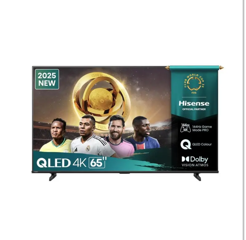 Hisense 65-Inch 4K Uhd Smart Tv With Hdr, Dolby Digital & 144Hz Refresh – Model 65Q7Q 1