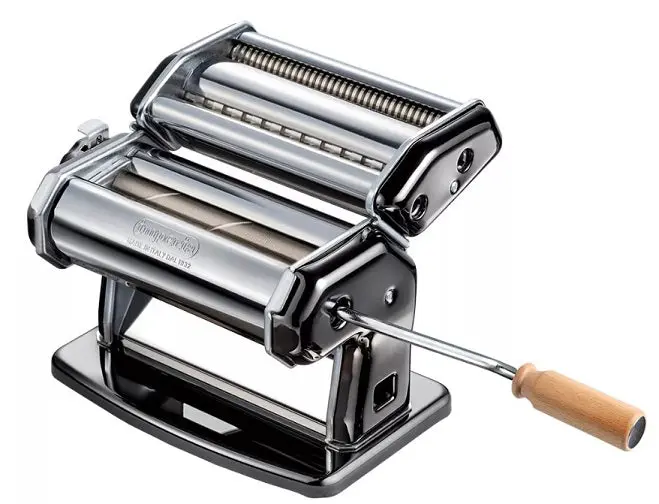 Imperia Ipasta Professional Gunmetal Black Pasta Machine – Ruvida 6.5/12Mm 1