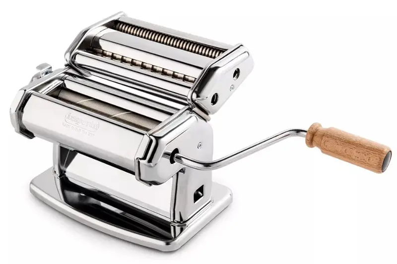 Imperia Ipasta Professional Stainless Steel Pasta Machine – Ruvida Model (6.5/12Mm) 1