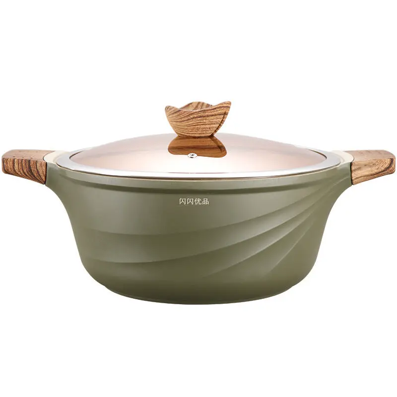 Induction-Compatible Non-Stick Cooking Pot 1