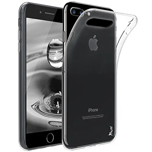 Iphone 7/8 Plus Flexible Tpu Case – Dual-Compatible, Scratch-Resistant, Transparent Protective Cover 1