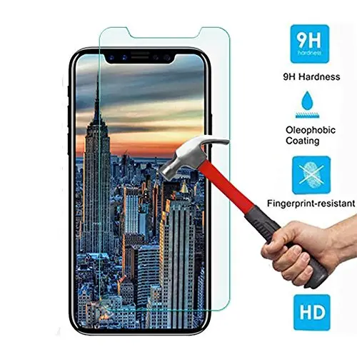 Iphone X Tempered Glass Screen Protector – 2-Pack, Crystal-Clear, Scratch-Resistant Display Guard 1