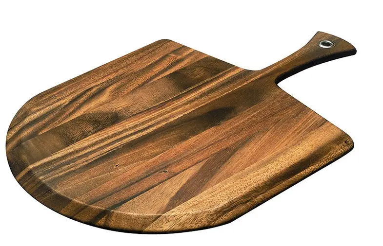 Ironwood Napoli Acacia Pizza Peel – Wide, Smooth Wood Surface 1