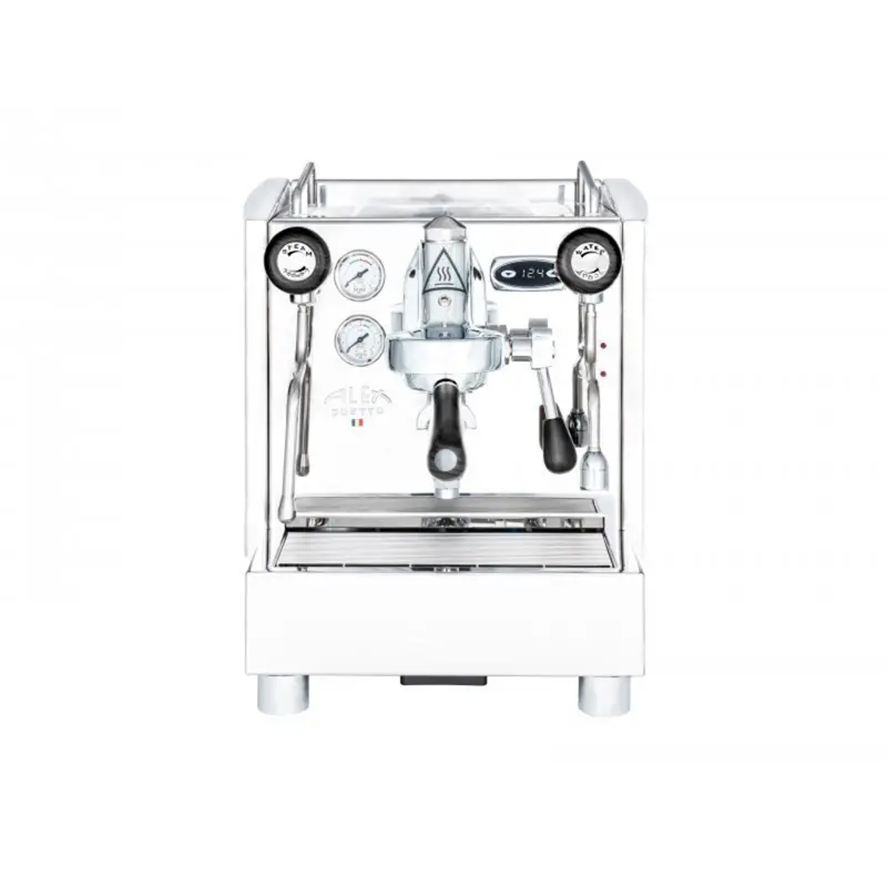 Izzo Alex Duetto Iv Plus Single-Group Espresso Machine – Chrome Body With Black Knobs 1