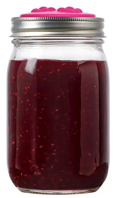 Jarware 4-Piece Mixed Berry Mason Jar Lid Set 1