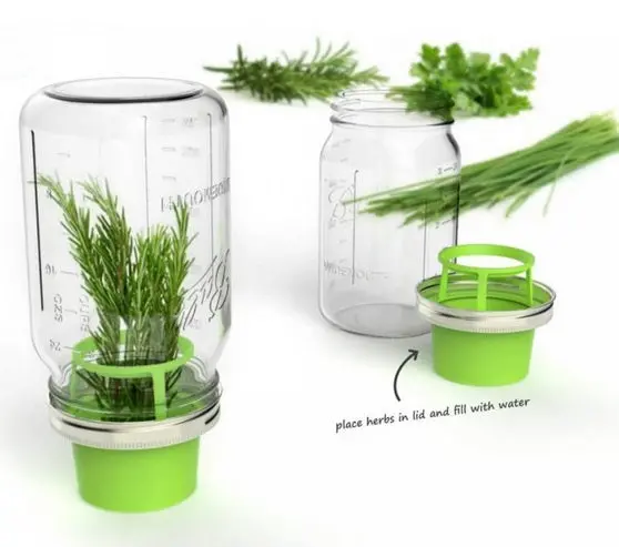 Jarware Herb Storage Lid For Mason Jars 1