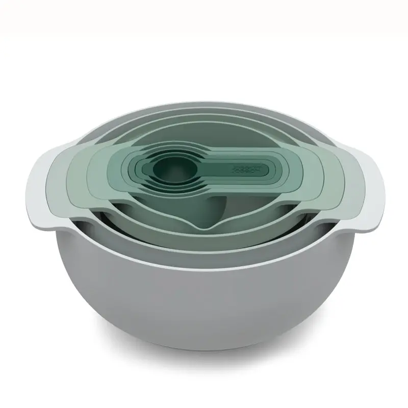 Joseph Joseph Nest™ 9 Plus Food Prep Set – Modular Bowls & Tools 1