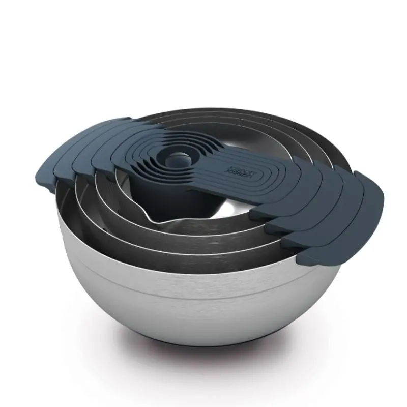 Joseph Joseph Nest™ 9 Steel Mixing Bowl & Food Preparation Set 1