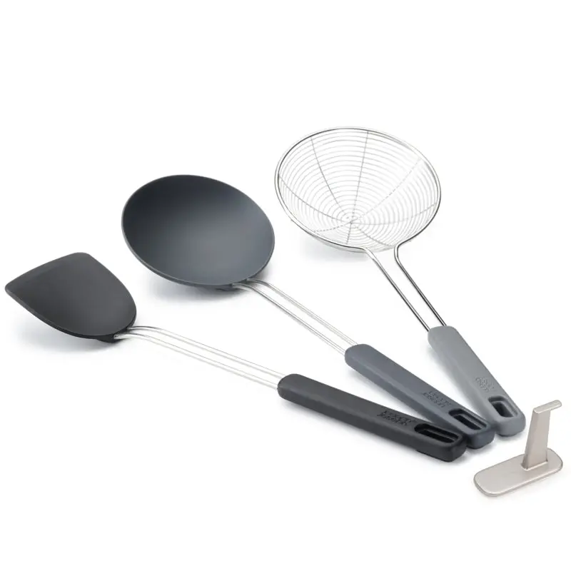 Joseph Joseph Nest™ Fusion Compact Silicone Wok Set – Stackable & Space-Saving 1