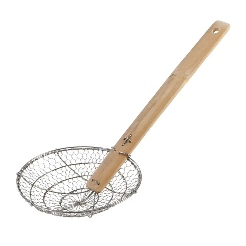 Joyce Chen 7" Stainless Steel Spider Strainer – Fine-Mesh Skimmer For Frying & Boiling 1