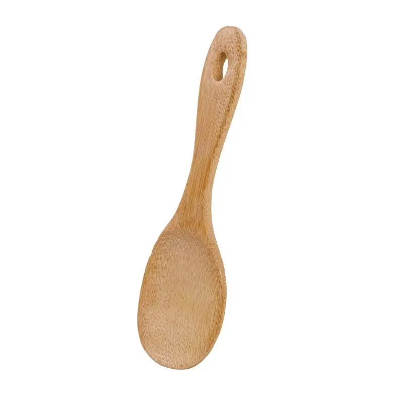 Joyce Chen 9" Burnished Bamboo Rice Paddle – Ergonomic Serving Spoon For Sticky Grains 1