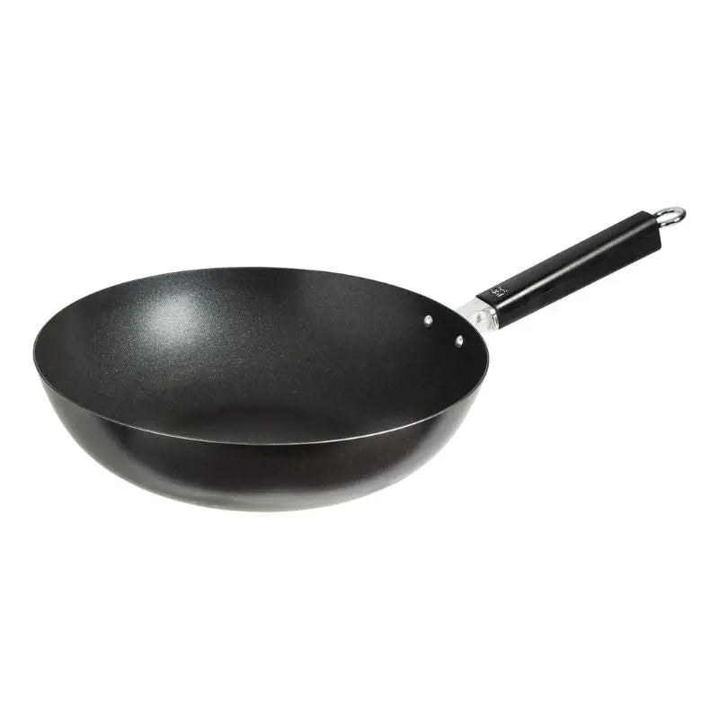 Joyce Chen Professional 12-Inch Excalibur Nonstick Carbon Steel Stir-Fry Pan 1