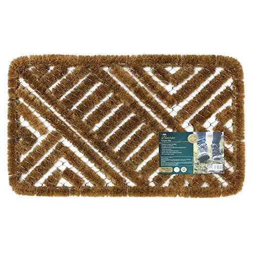 Jvl Boston-Style Door Scraper Mat – 39 X 59 Cm Heavy-Duty Indoor/Outdoor Entry Mat 1