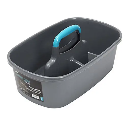 Jvl Car & Bike Cleaning Supply Caddy – Teal & Grey Over-The-Door Storage Organizer (19 X 40 X 26 Cm) 1
