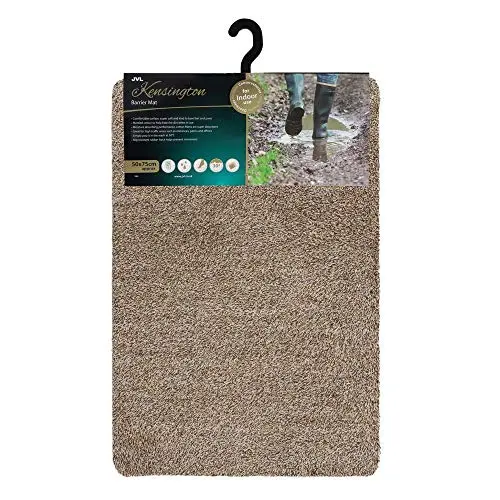 Jvl Kensington Anti-Slip Door Mat – Indoor Barrier Rug For Entryways And High-Traffic Areas 1