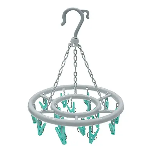 Jvl Round Sock Dryer – Space-Saving Hanger For Damp Socks And Small Items 1
