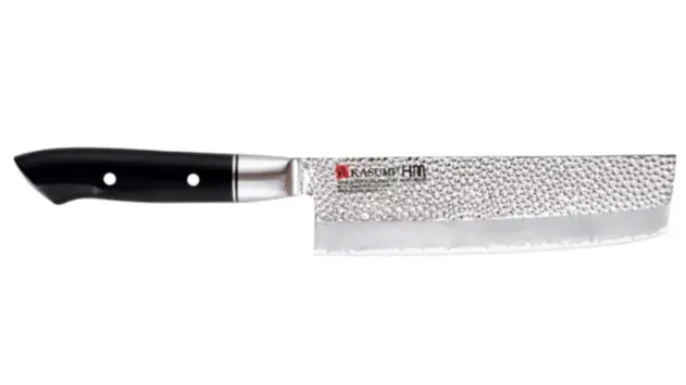 Kasumi Hammered-Texture 6.7-Inch Nakiri Knife 1