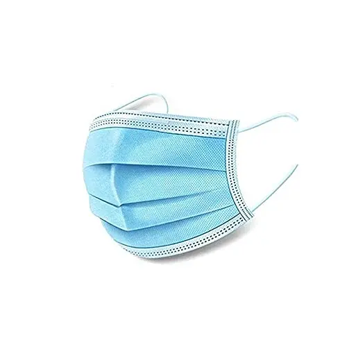 Kav 100-Pack Type Ii R Disposable Face Masks – 3-Ply Protective Facial Coverings With Soft Elastic Ear Loops For Daily Wear At Home Or Work 1
