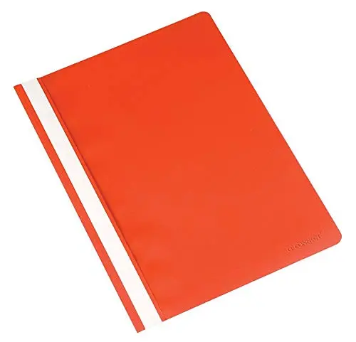 Kav 25-Pack Assorted-Colored A4 Project Folders With Index Strips And Prongs 1