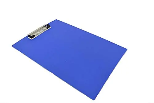 Kav Blue A4 Pvc Clipboards (8-Pack) – Durable Foolscap Boards For Presentations, Clinics, Or Schools 1