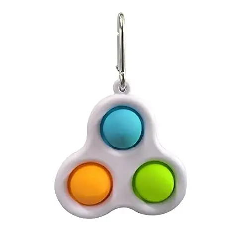 Kav Mini Pop Keychain Fidget Toys – Pack Of 2 Portable Decompression Tools For Adults And Children 1